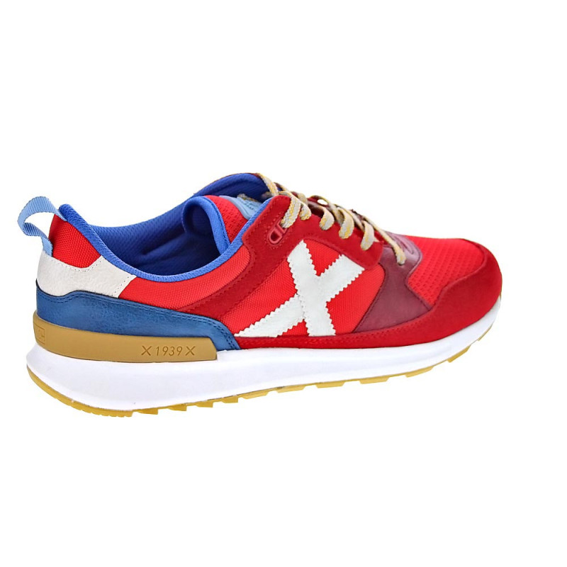 Zapatillas Munich zapatos Hombre modelo Alpha Rojo 