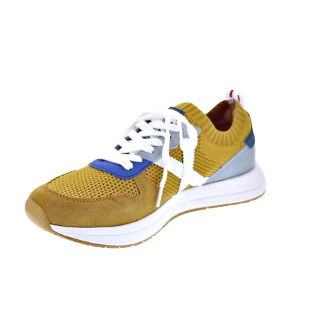 Zapatillas Munich zapatos Hombre modelo Net Amarillo 