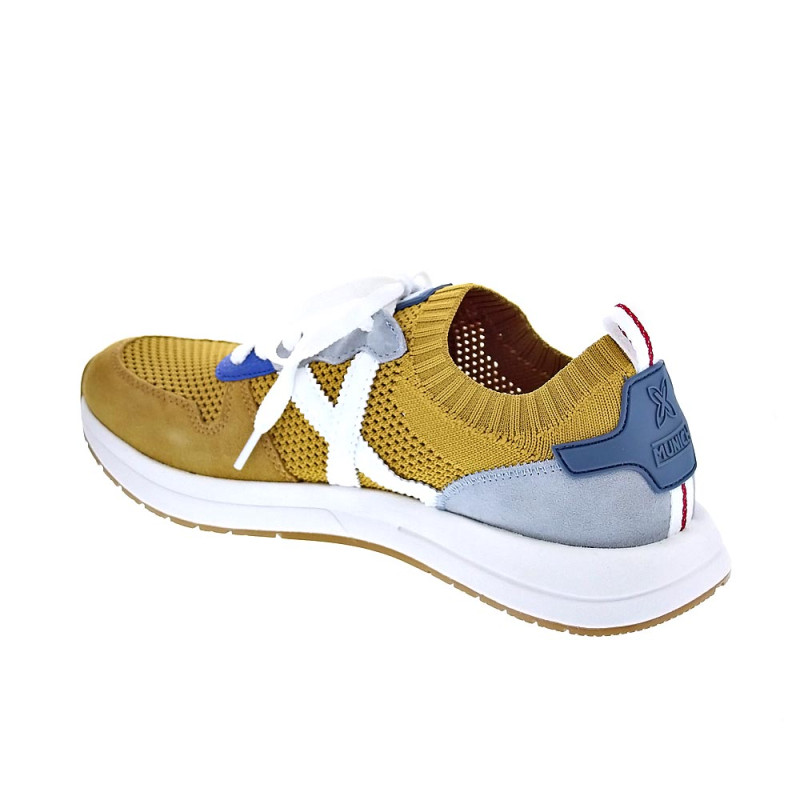 Zapatillas Munich zapatos Hombre modelo Net Amarillo 