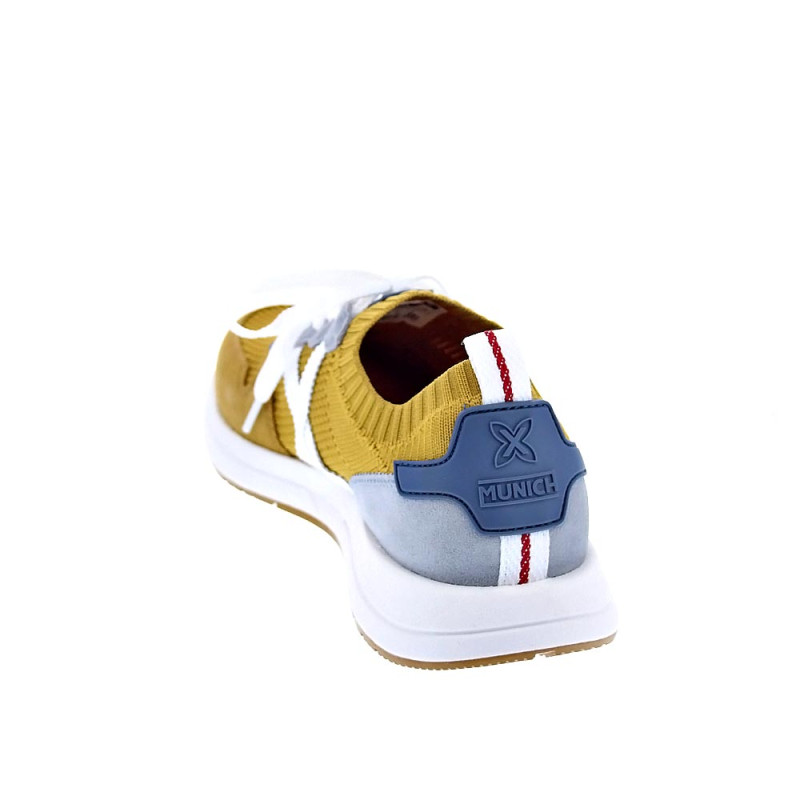 Zapatillas Munich zapatos Hombre modelo Net Amarillo 
