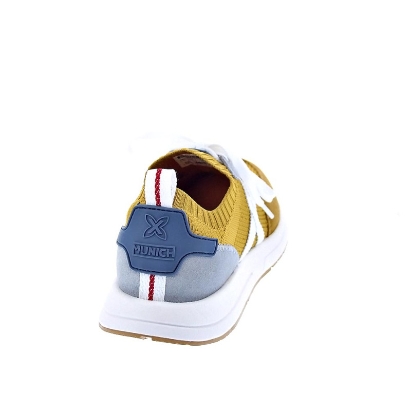 Zapatillas Munich zapatos Hombre modelo Net Amarillo 