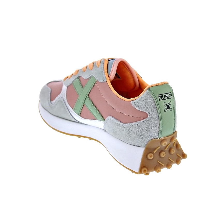 Zapatillas Munich zapatos Mujer modelo Road Rosa 