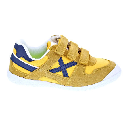 Zapatillas Munich zapatos Niño modelo Mini Goal Vco Amarillo 