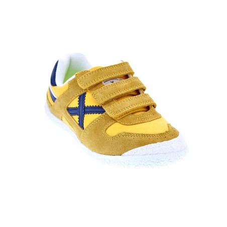 Zapatillas Munich zapatos Niño modelo Mini Goal Vco Amarillo 