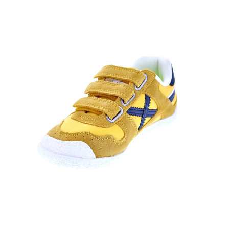 Zapatillas Munich zapatos Niño modelo Mini Goal Vco Amarillo 