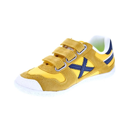 Zapatillas Munich zapatos Niño modelo Mini Goal Vco Amarillo 