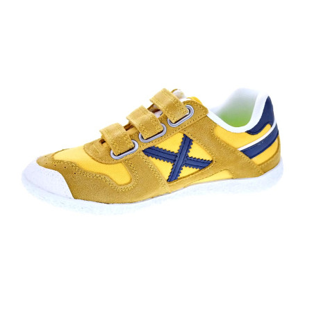 Zapatillas Munich zapatos Niño modelo Mini Goal Vco Amarillo 