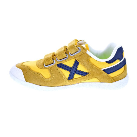 Zapatillas Munich zapatos Niño modelo Mini Goal Vco Amarillo 