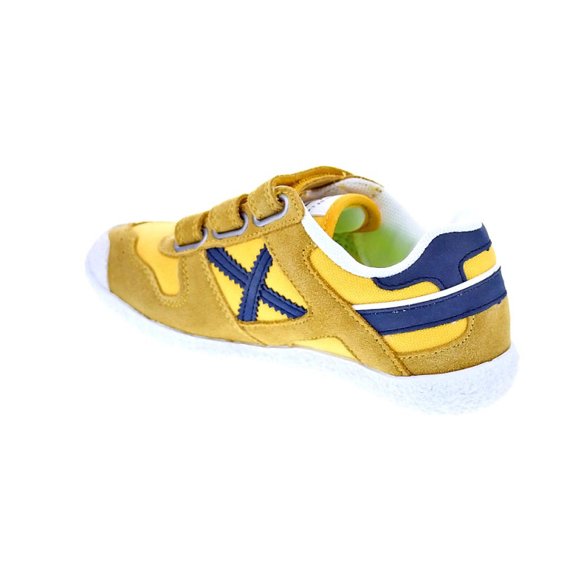 Zapatillas Munich zapatos Niño modelo Mini Goal Vco Amarillo 
