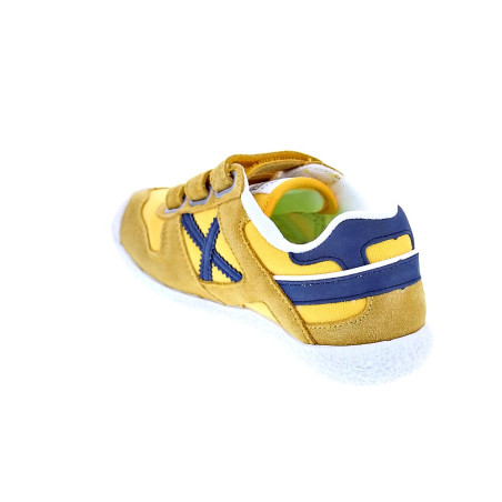 Zapatillas Munich zapatos Niño modelo Mini Goal Vco Amarillo 