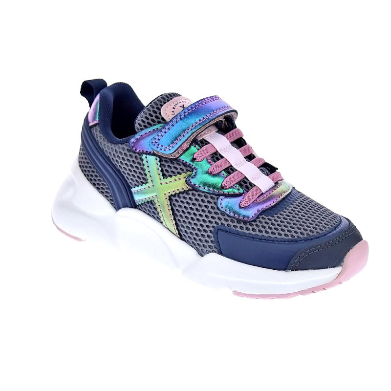 Zapatillas Munich zapatos Niña modelo Mini Track Negro 