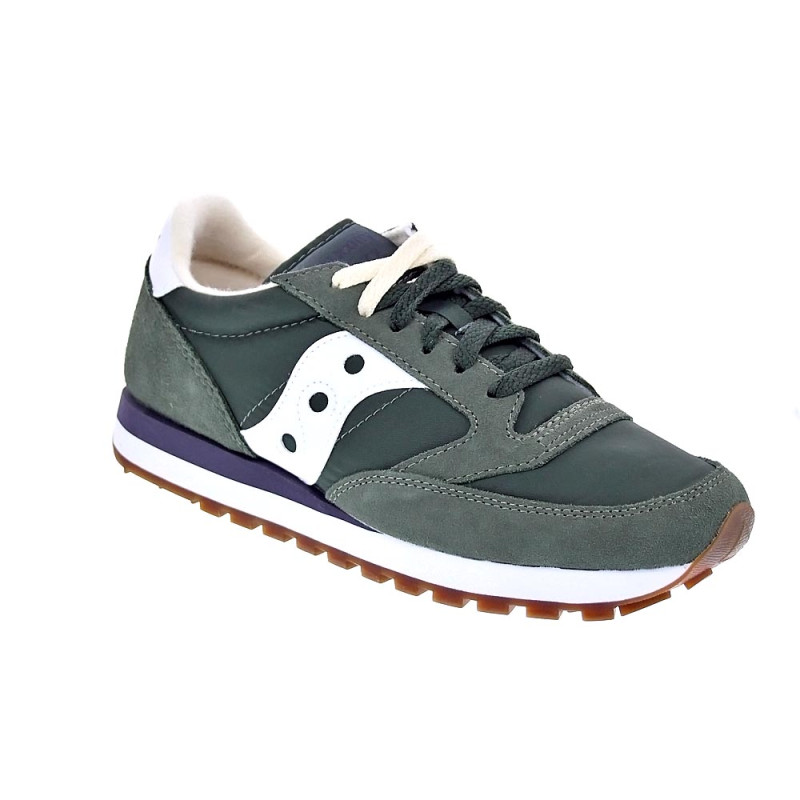 Zapatillas Saucony zapatos Hombre modelo Jazz Original Verde 