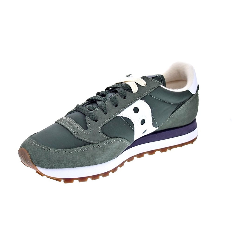 Zapatillas Saucony zapatos Hombre modelo Jazz Original Verde 