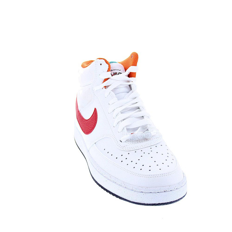 Zapatillas botas Nike zapatos Hombre modelo Court Vision Blanco 