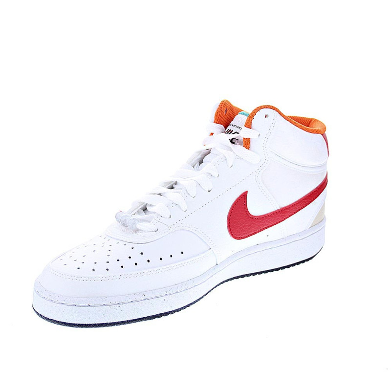 Zapatillas botas Nike zapatos Hombre modelo Court Vision Blanco 