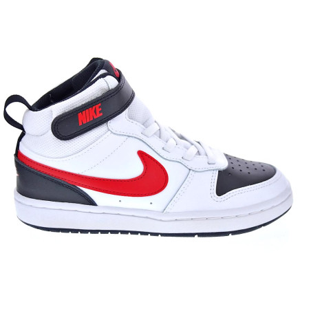 Zapatillas botas Nike zapatos Niño modelo Court Borought Blanco 