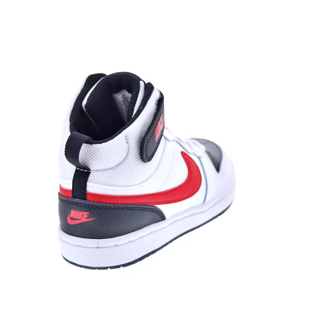 Zapatillas botas Nike zapatos Niño modelo Court Borought Blanco 