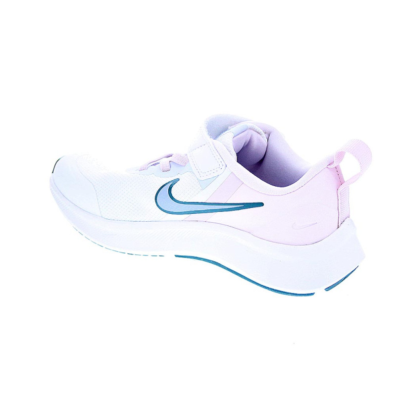 Zapatillas Nike zapatos Niña modelo Star Runner 3 Blanco 