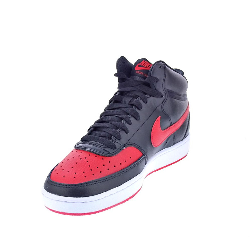 Zapatillas botas Nike zapatos Hombre modelo Court Vision Negro 