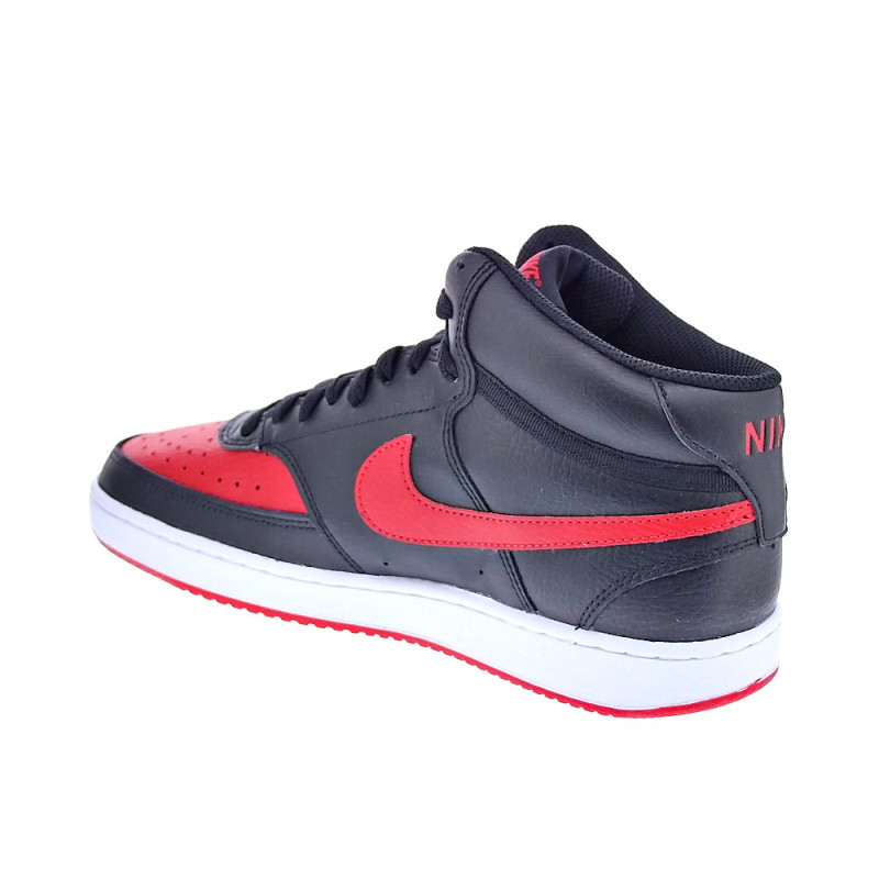 Zapatillas botas Nike zapatos Hombre modelo Court Vision Negro 