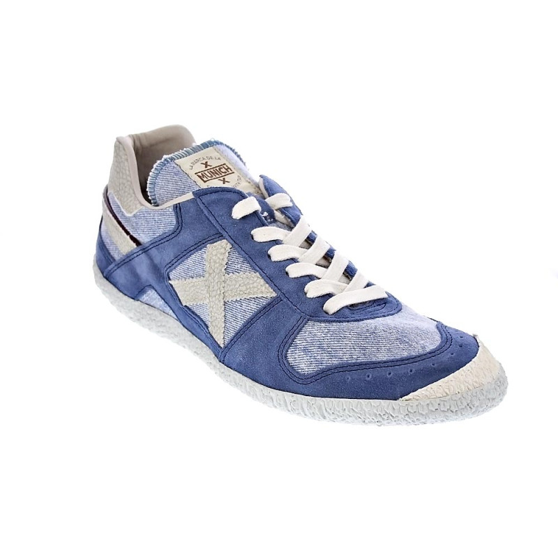 Zapatillas Munich zapatos Hombre modelo Goal Azul 