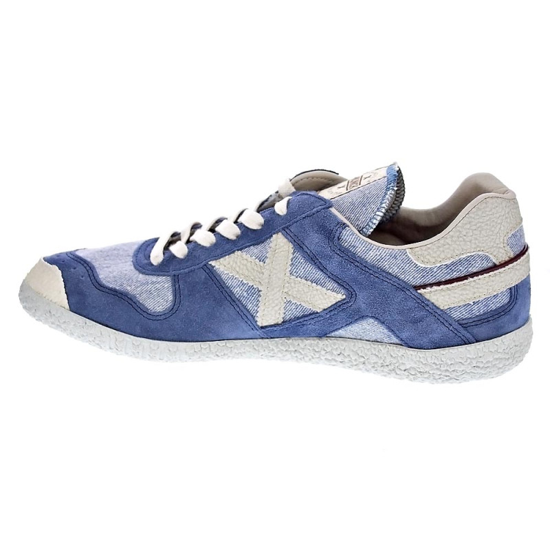Zapatillas Munich zapatos Hombre modelo Goal Azul 