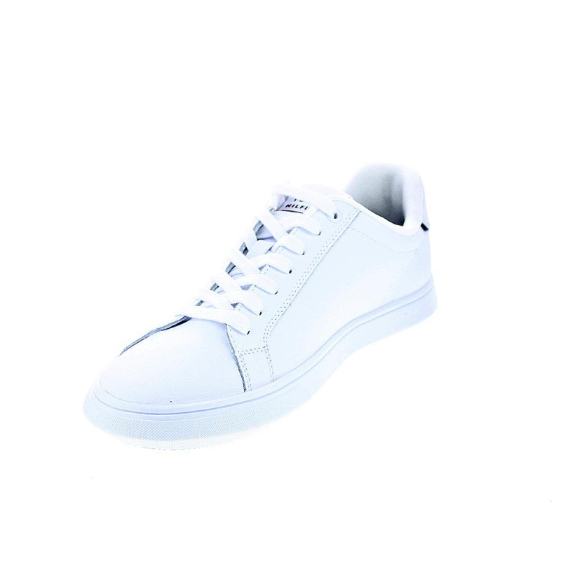 Zapatillas Tommy Hilfiger zapatos Hombre modelo Leather Cup Blanco 