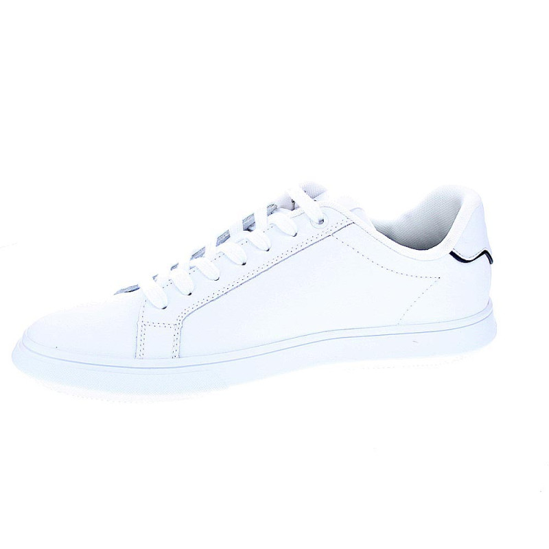 Zapatillas Tommy Hilfiger zapatos Hombre modelo Leather Cup Blanco 