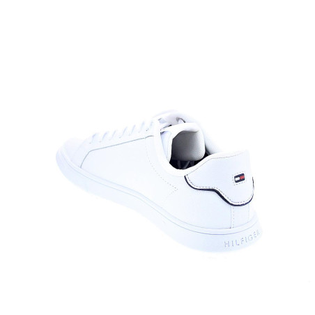 Zapatillas Tommy Hilfiger zapatos Hombre modelo Leather Cup Blanco 