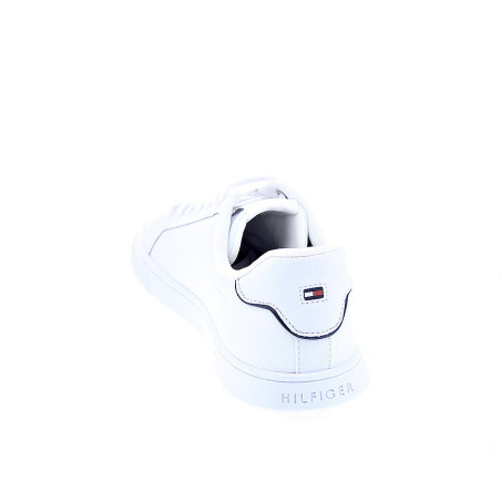 Zapatillas Tommy Hilfiger zapatos Hombre modelo Leather Cup Blanco 