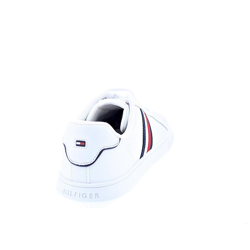 Zapatillas Tommy Hilfiger zapatos Hombre modelo Leather Cup Blanco 