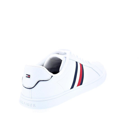 Zapatillas Tommy Hilfiger zapatos Hombre modelo Leather Cup Blanco 