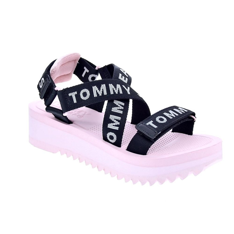 Sandalias Tommy Hilfiger zapatos Mujer modelo Jeans Sandal Rosa 