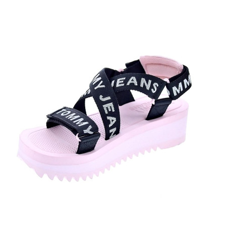 Sandalias Tommy Hilfiger zapatos Mujer modelo Jeans Sandal Rosa 