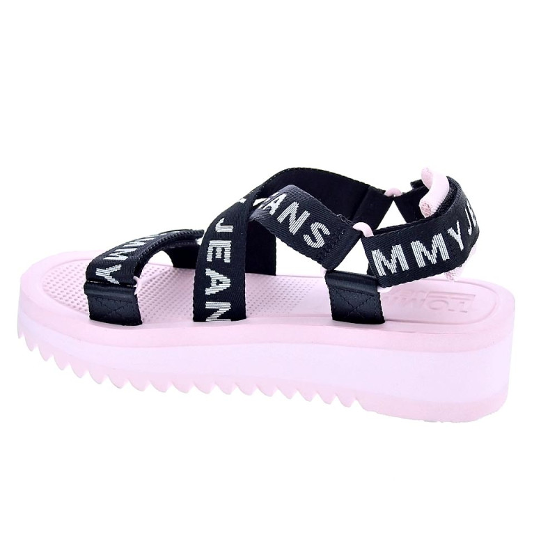 Sandalias Tommy Hilfiger zapatos Mujer modelo Jeans Sandal Rosa 