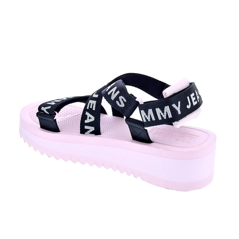 Sandalias Tommy Hilfiger zapatos Mujer modelo Jeans Sandal Rosa 