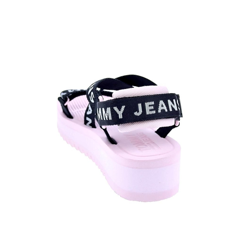 Sandalias Tommy Hilfiger zapatos Mujer modelo Jeans Sandal Rosa 