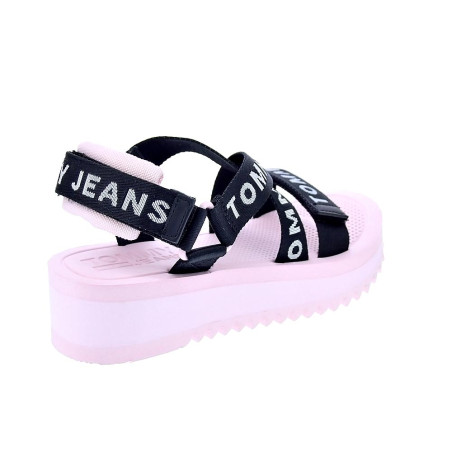 Sandalias Tommy Hilfiger zapatos Mujer modelo Jeans Sandal Rosa 