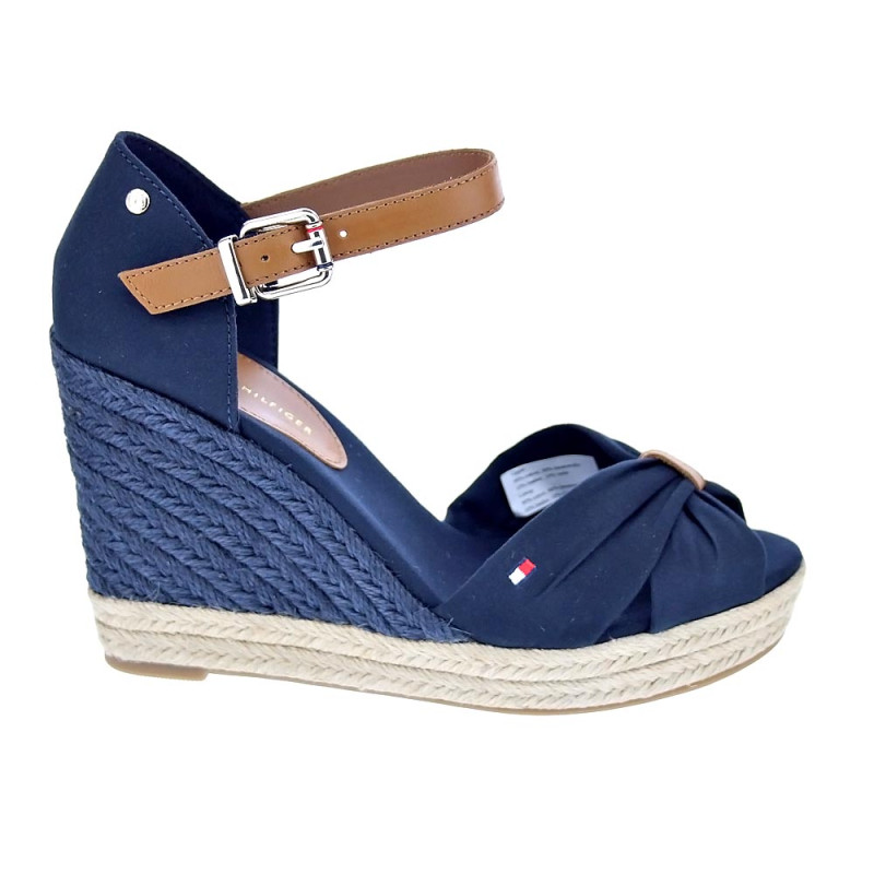 Sandalias Tommy Hilfiger zapatos Mujer modelo Basic Open Toe Azul 