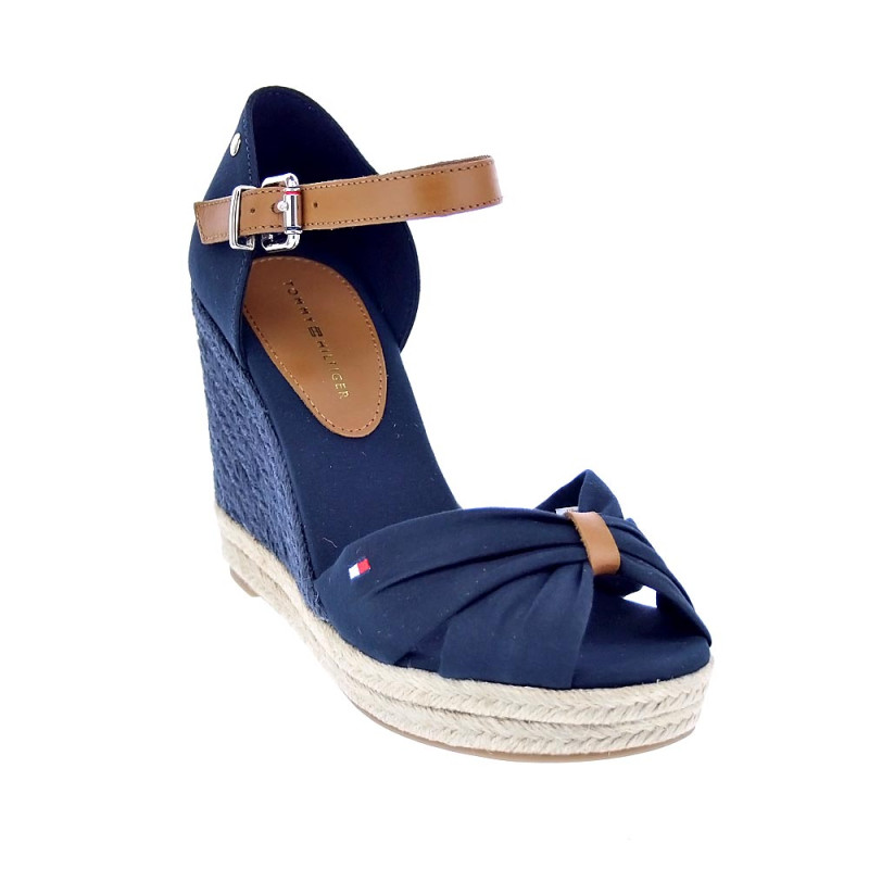 Sandalias Tommy Hilfiger zapatos Mujer modelo Basic Open Toe Azul 