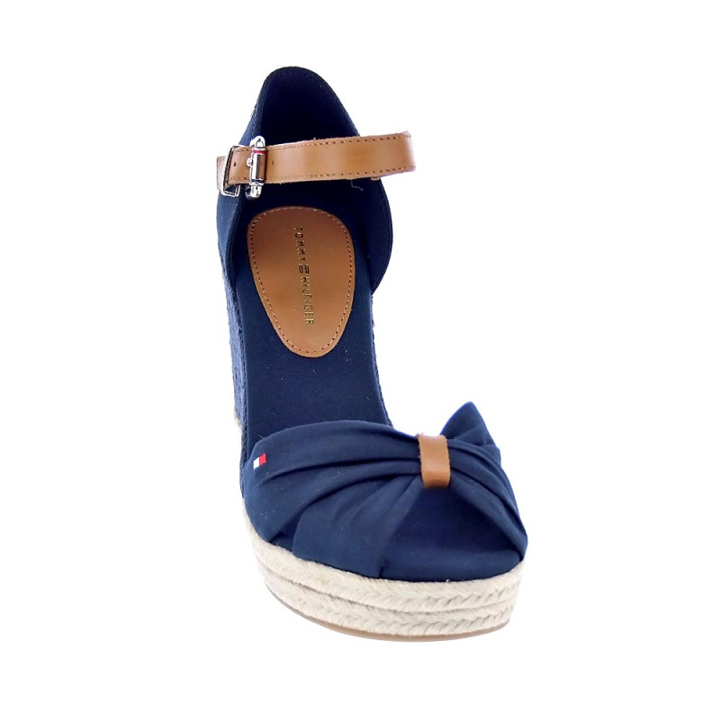 Sandalias Tommy Hilfiger zapatos Mujer modelo Basic Open Toe Azul 