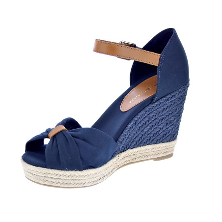 Sandalias Tommy Hilfiger zapatos Mujer modelo Basic Open Toe Azul 