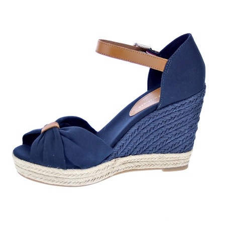 Sandalias Tommy Hilfiger zapatos Mujer modelo Basic Open Toe Azul 