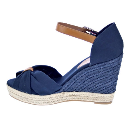 Sandalias Tommy Hilfiger zapatos Mujer modelo Basic Open Toe Azul 