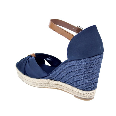 Sandalias Tommy Hilfiger zapatos Mujer modelo Basic Open Toe Azul 