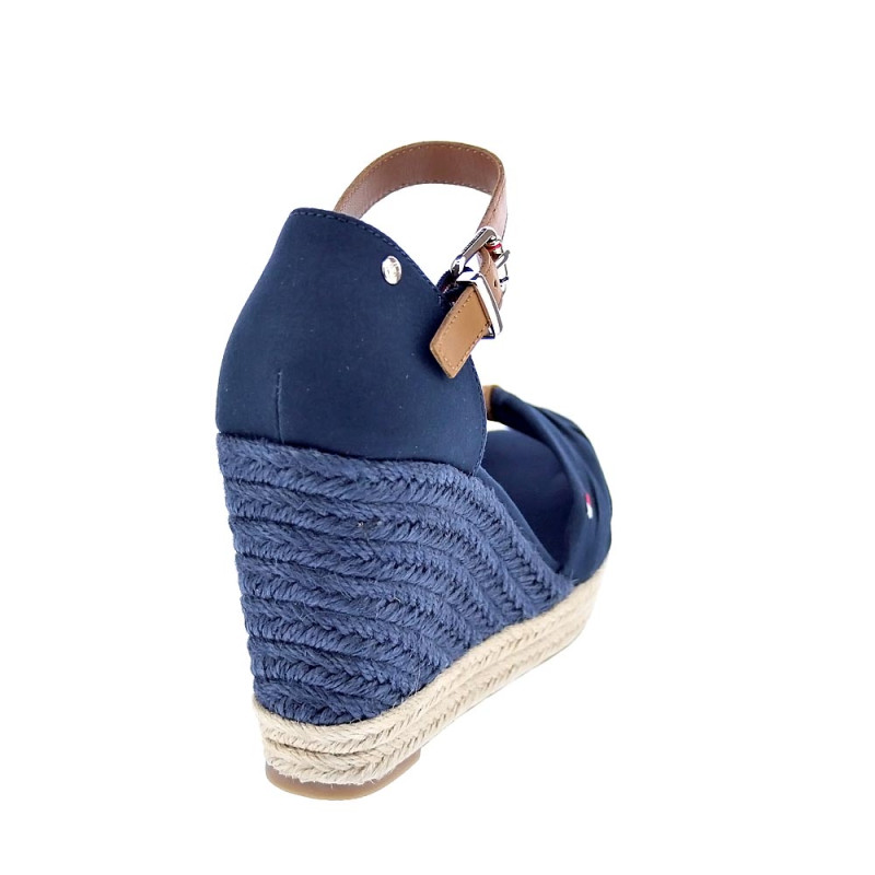 Sandalias Tommy Hilfiger zapatos Mujer modelo Basic Open Toe Azul 