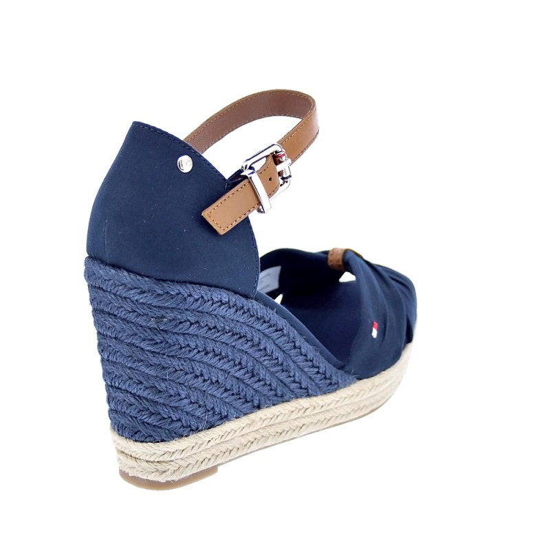 Sandalias Tommy Hilfiger zapatos Mujer modelo Basic Open Toe Azul 
