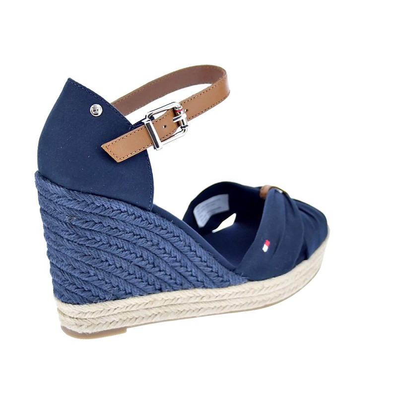 Sandalias Tommy Hilfiger zapatos Mujer modelo Basic Open Toe Azul 