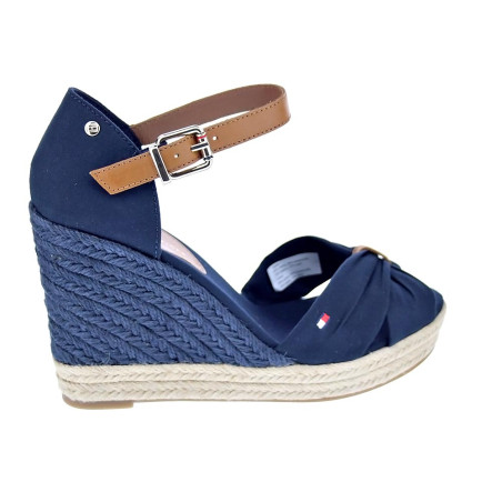 Sandalias Tommy Hilfiger zapatos Mujer modelo Basic Open Toe Azul 