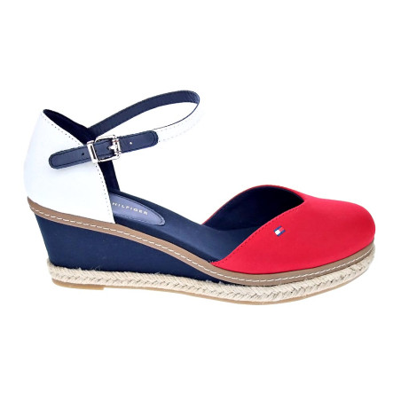 Sandalias Tommy Hilfiger zapatos Mujer modelo Basic Closed Toe Rojo 